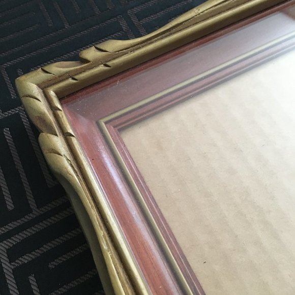 Vintage Wooden Handmade Shadow Box Frame with 'Le Petit Prince' Print - Picture 5 of 14